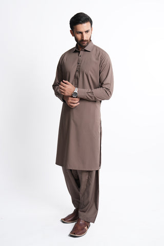 Brown Shalwar Kameez SK240530-BR