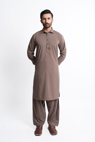 Brown Shalwar Kameez SK240530-BR