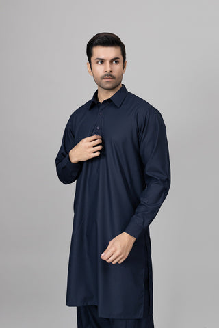 Navy Shalwar Kameez