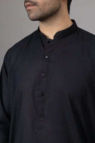 Black Shalwar Kameez