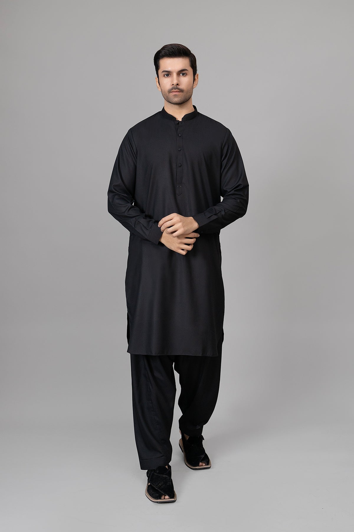 Black Shalwar Kameez