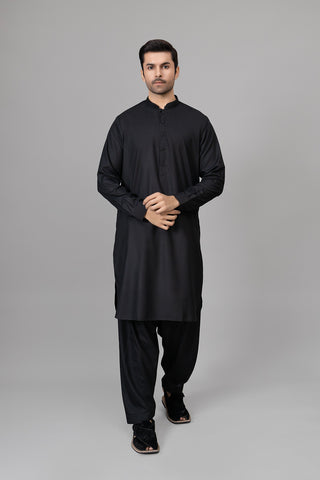Black Shalwar Kameez