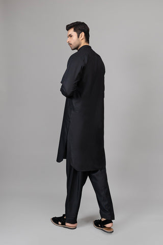 Black Shalwar Kameez