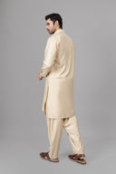 Beige Shalwar Kameez