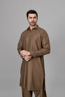Brown Refined Shalwar Kameez