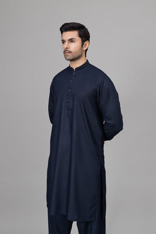 Navy Shalwar Kameez