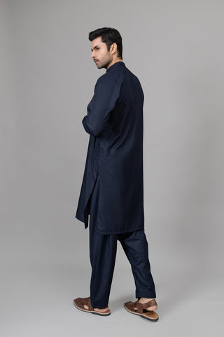Navy Shalwar Kameez