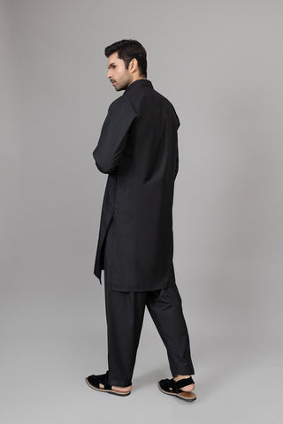Black Shalwar Kameez