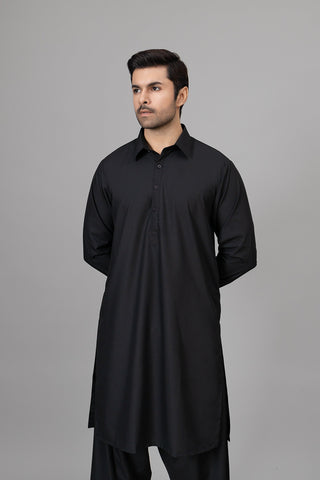 Black Shalwar Kameez