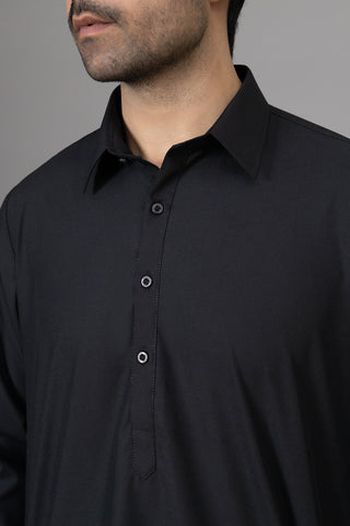 Black Shalwar Kameez