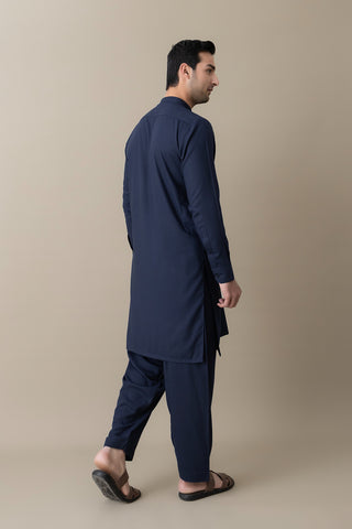 Navy Heritage Shalwar Kameez