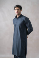 Charcoal Grey Shalwar Kameez