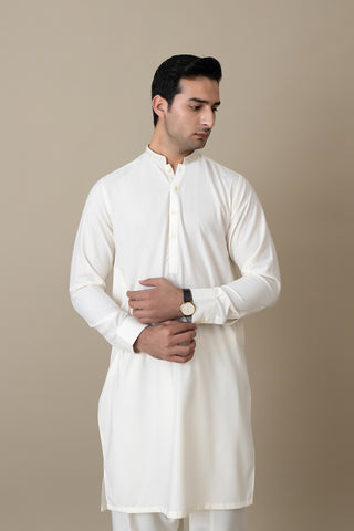 Off White Sovereign Shalwar Kameez