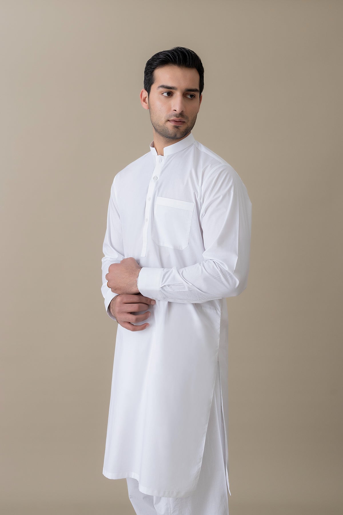 White Prestige Shalwar Kameez