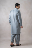 Grey Shalwar Kameez