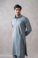 Grey Shalwar Kameez