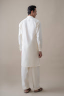 Off White Classic Shalwar Kameez