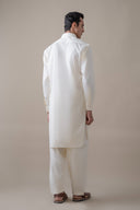 Off White Classic Shalwar Kameez