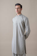 Smoke Green Classic Shalwar Kameez