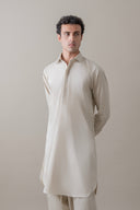 Khaki Classic Shalwar Kameez