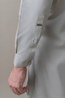 Smoke Green Classic Shalwar Kameez
