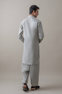 Smoke Green Classic Shalwar Kameez