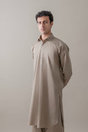 Light Brown Classic Shalwar Kameez