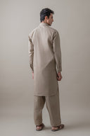 Light Brown Classic Shalwar Kameez
