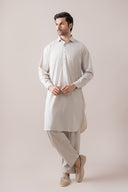 Beige Refined Shalwar Kameez