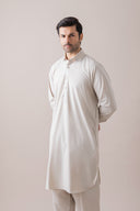 Beige Refined Shalwar Kameez