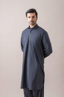 Dark Grey Heritage Shalwar Kameez