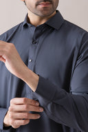 Dark Grey Heritage Shalwar Kameez