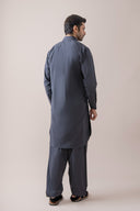 Dark Grey Heritage Shalwar Kameez