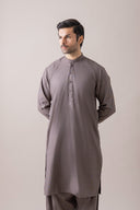 Brown Refined Shalwar Kameez