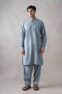 Grey Shalwar Kameez