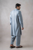 Grey Shalwar Kameez