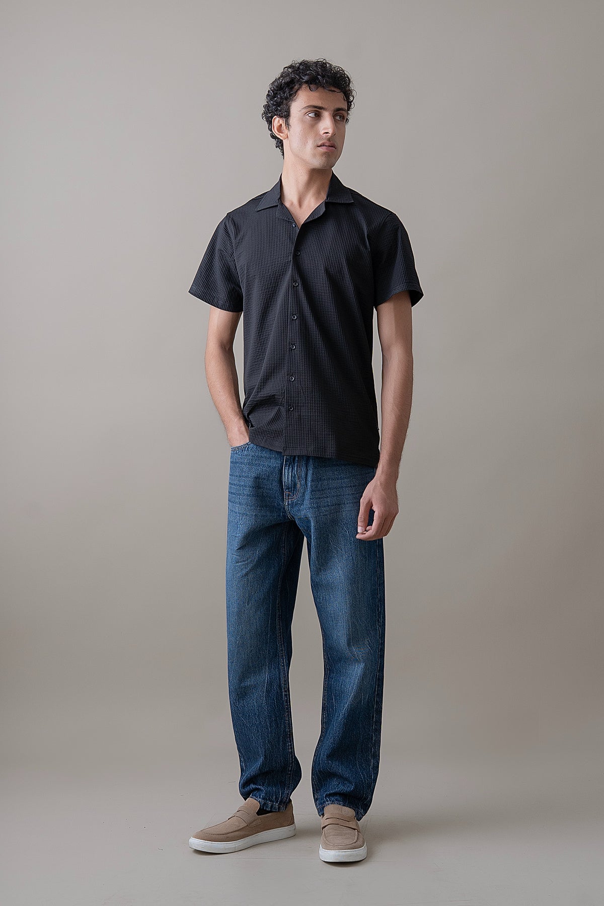 Black Imperial Casual Shirt