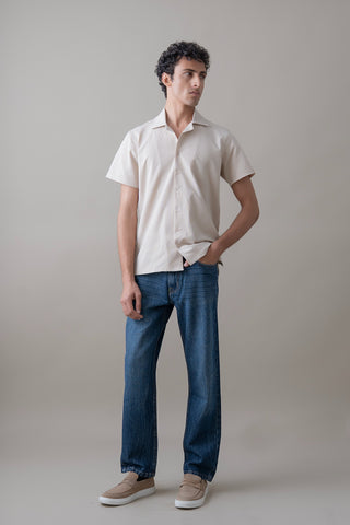 Beige Prestige Casual Shirt