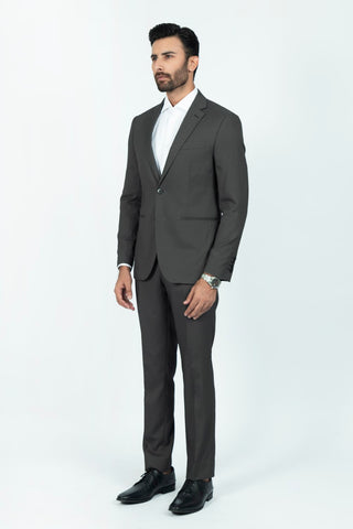 Slim Fit Charcoal Grey Suit SP113-CG