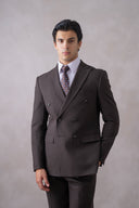 DARK BROWN SUIT