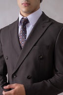 DARK BROWN SUIT