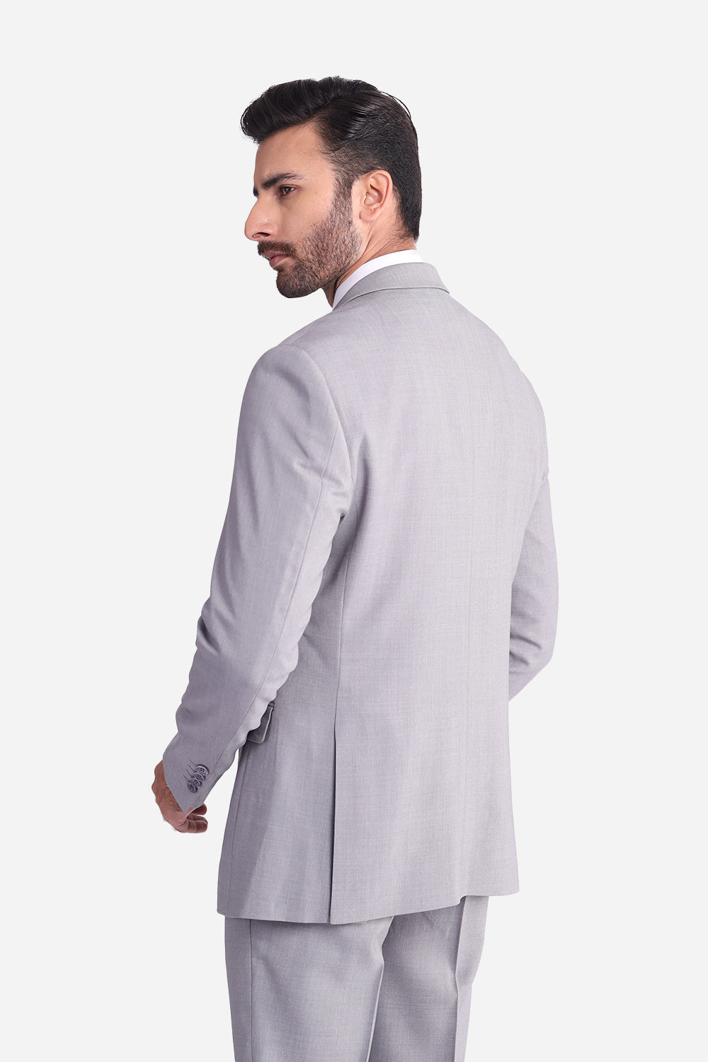 Grey 2 PCS Suit
