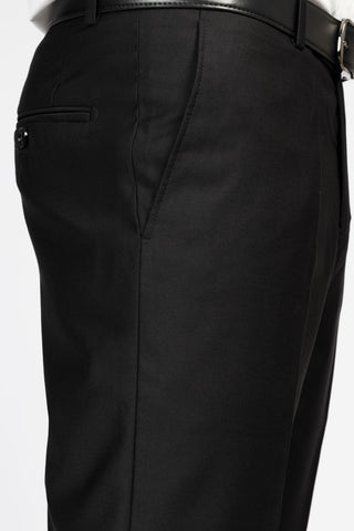 Black Plain Dress Pant SDP22302-BK – RoyalTag