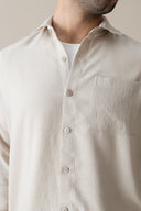 Beige Heritage Casual Shirt
