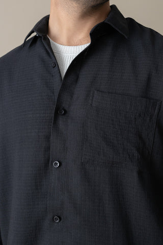 Black Heritage Casual Shirt