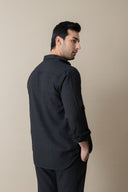 Black Heritage Casual Shirt