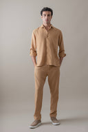Khaki Classic Casual Shirt