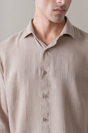 Khaki Classic Casual Shirt