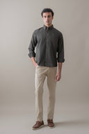 Dark Olive Everyday Casual Shirt