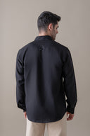 Black Refined Casual Shirt
